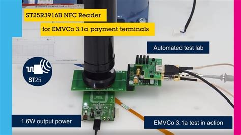 industrial nfc reader high speed|ST25R3916B .